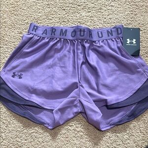 Under Armour Women's Purple Shorts